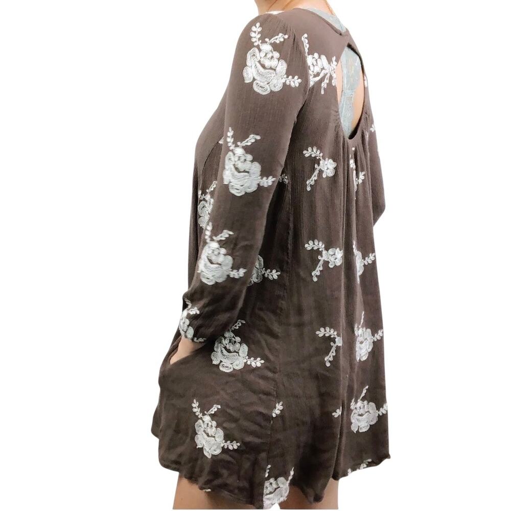 Altar'd State Boho Floral Embroidered Dress XS - Picture 6 of 15